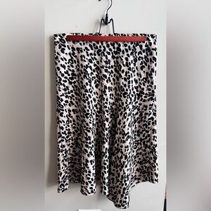 Leopard Print Women's Skirt